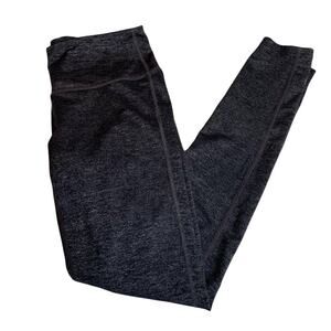 Athleta Black‎ Heathered High Waist Leggings Activewear Pants Size XS